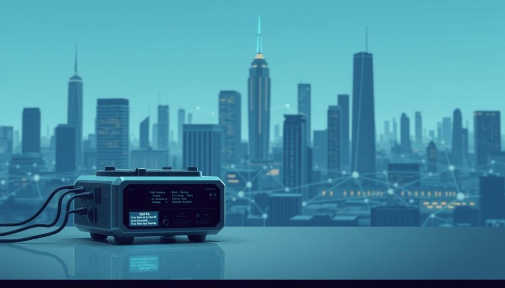 A sleek, minimalist illustration of data collection methods. In the foreground, a futuristic device with various sensors and ports, its display showing a stream of information. In the middle ground, a network of interconnected devices, each gathering and transmitting data seamlessly. In the background, a cityscape of skyscrapers and infrastructure, representing the vast digital landscape where personal information is collected. Soft, cool lighting casts an air of technological sophistication, while the composition conveys the ubiquity and interconnectedness of modern data collection practices.