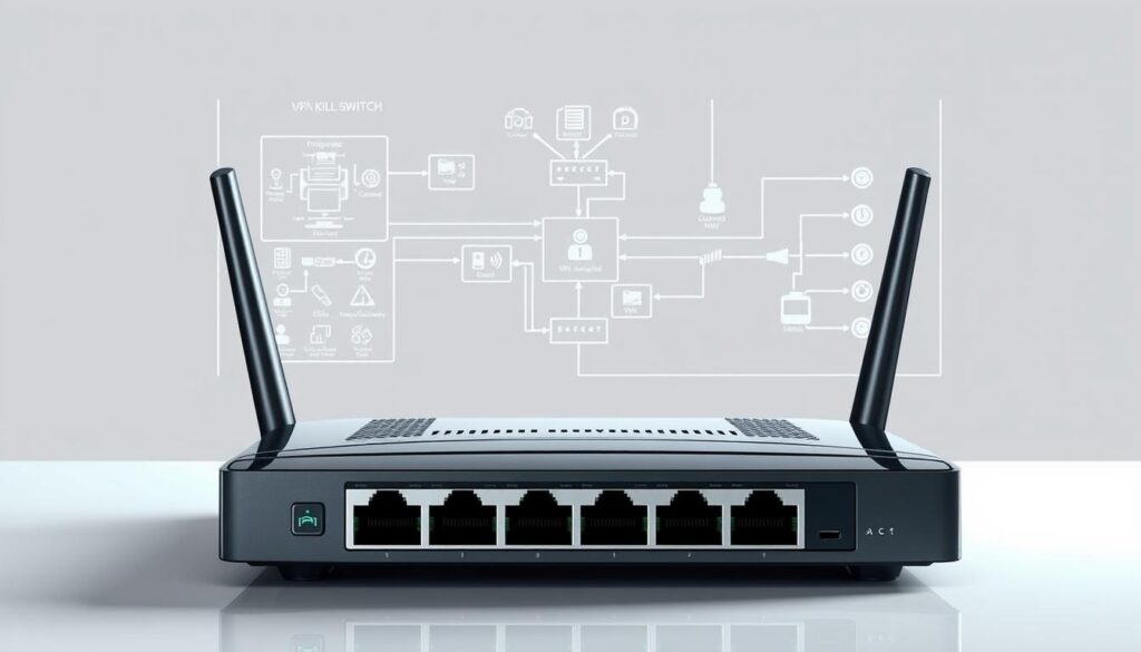 How to configure VPN kill switch on router level?
